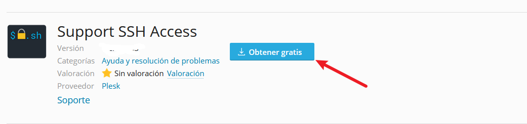 obtener gratis support ssh access