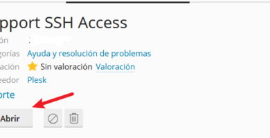 abrir support ssh access